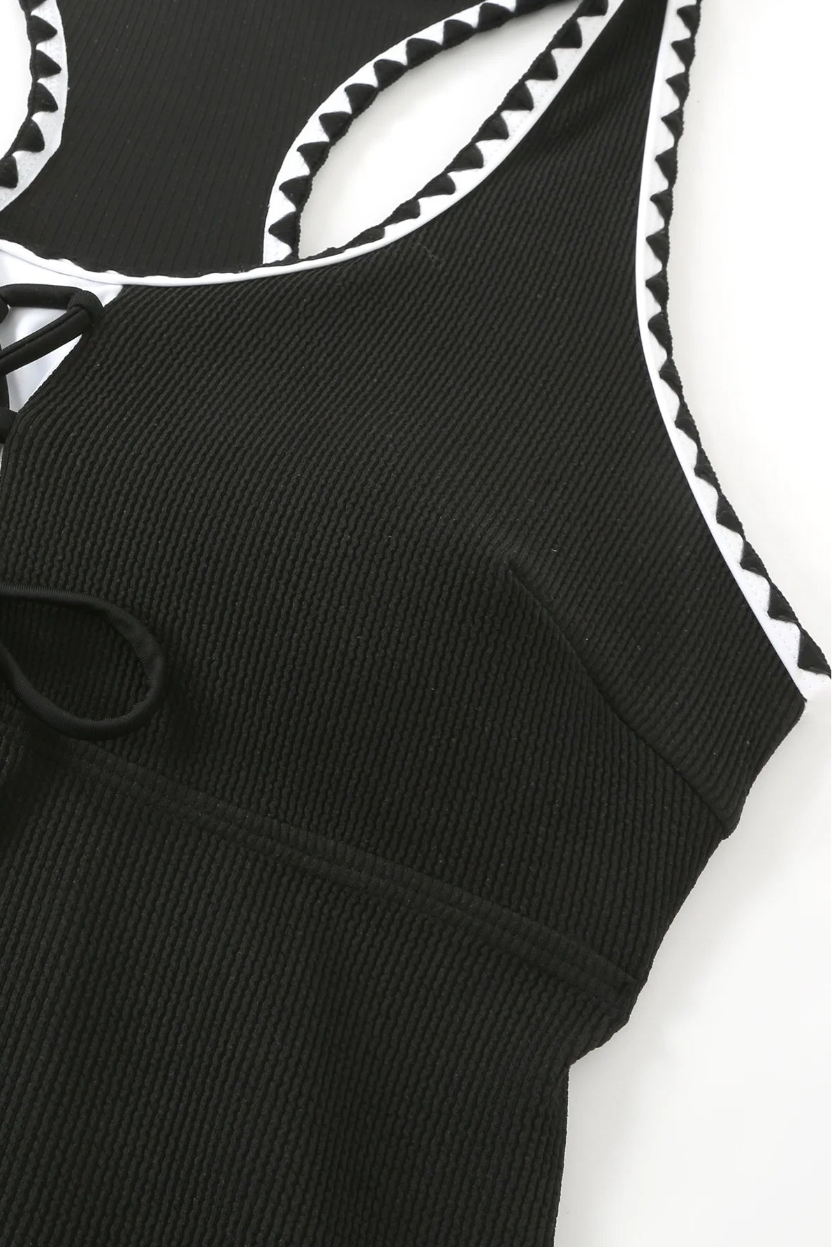 Stylish Print Tankini with Racerback Top & Swim Shorts