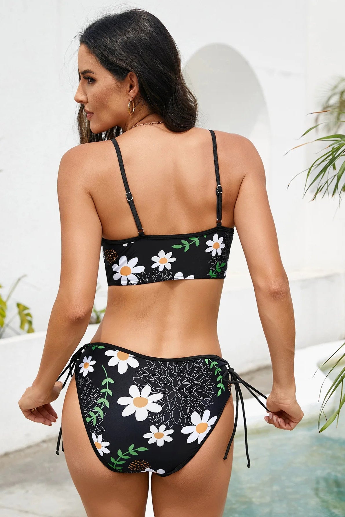 Floral Push Up Bikini Set – Two-Piece Swimsuit Beachwear