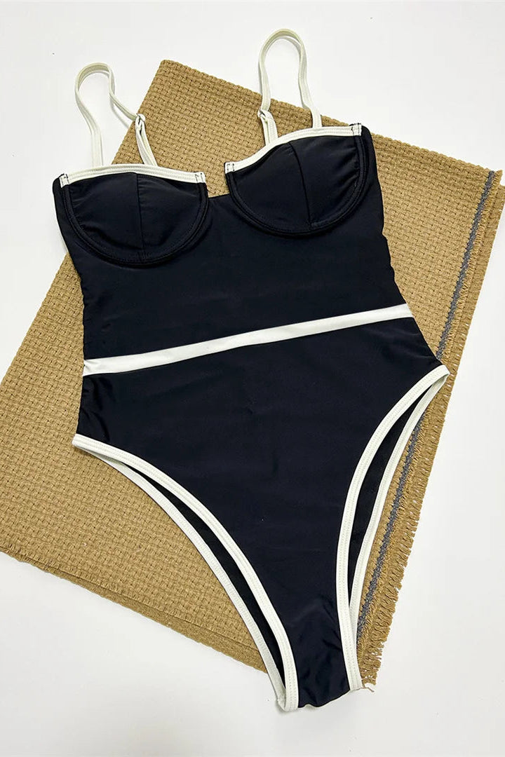 A versatile underwire padded one-piece 
