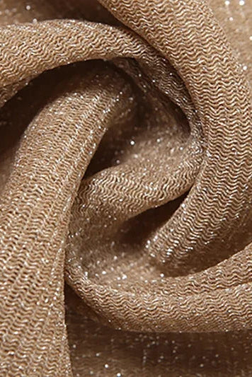 Close-up of beige fabric with a textured pattern