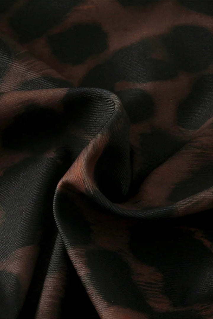 Close-up of brown one piece monokini