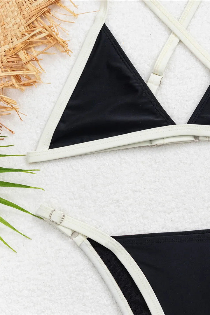 Comfortable wire-free bikini top with padding