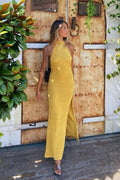Crochet Maxi Dress – Beach Cover-Up