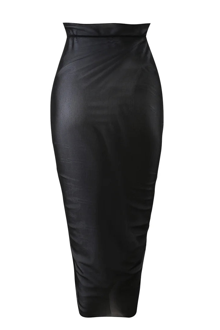 Lightweight sheer mesh skirt perfect cover up