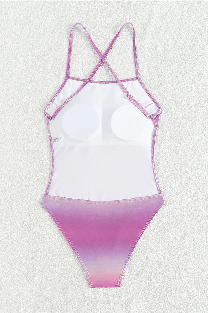 PU Faux leather monokini
