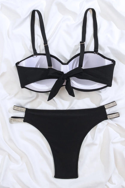 Glam Thong Bikini – Sparkly Two-Piece Swimwear Set
