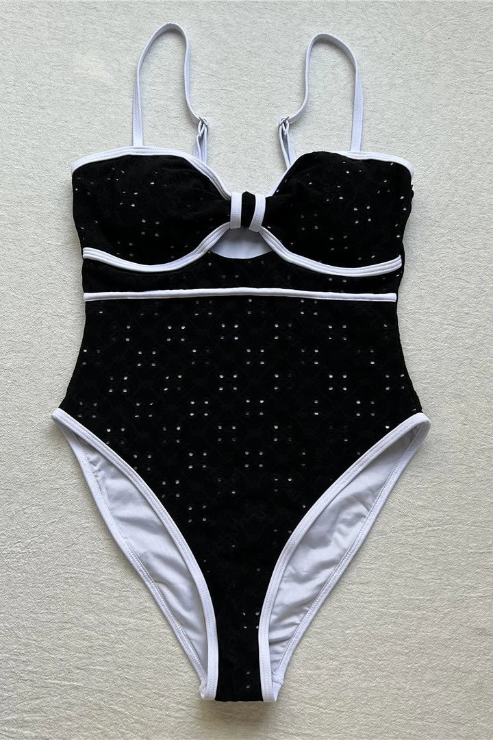 Sexy Cut Out One Piece Swimwear