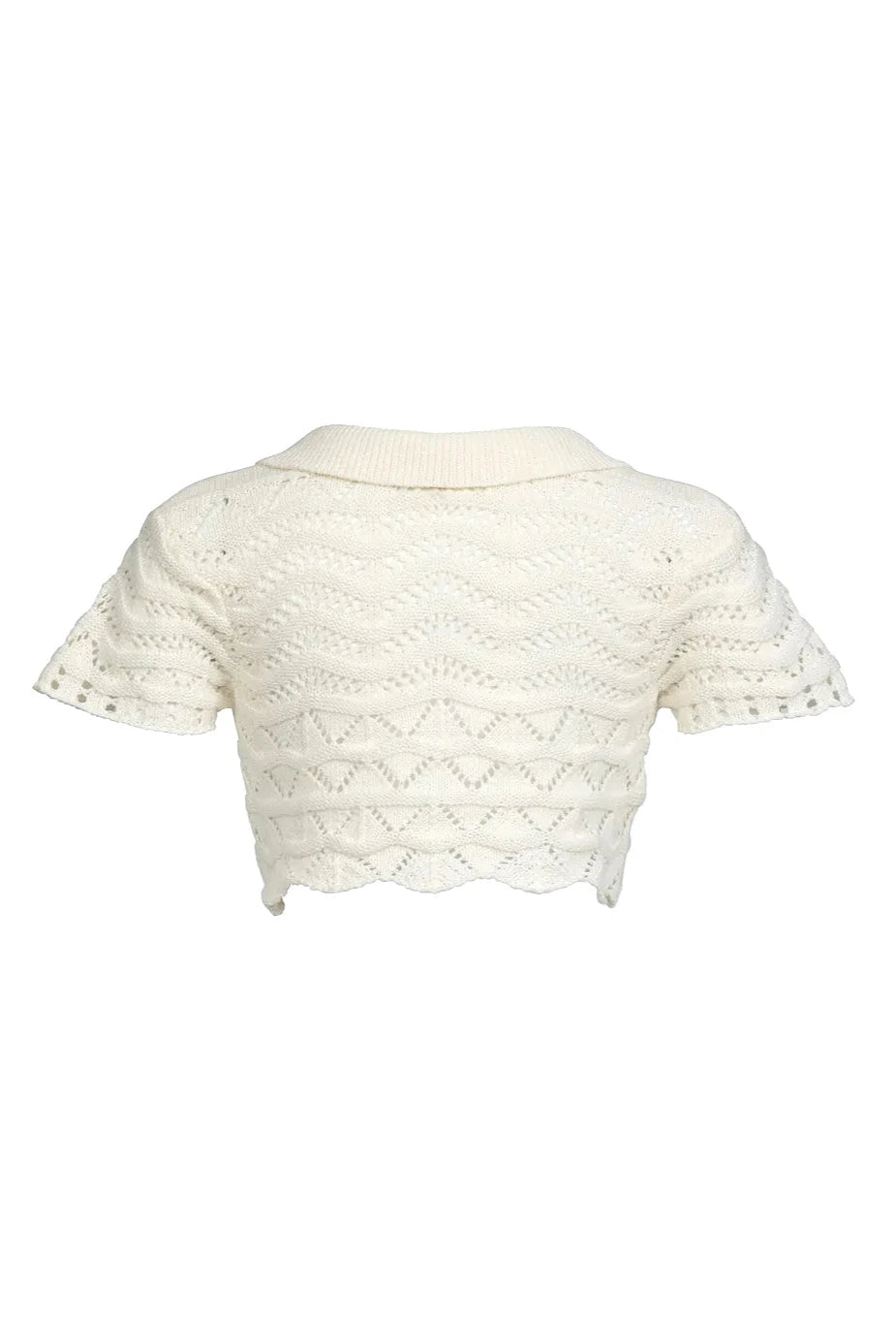 Trendy Knit Cover-Up – Cut-Out Top & Skirt 