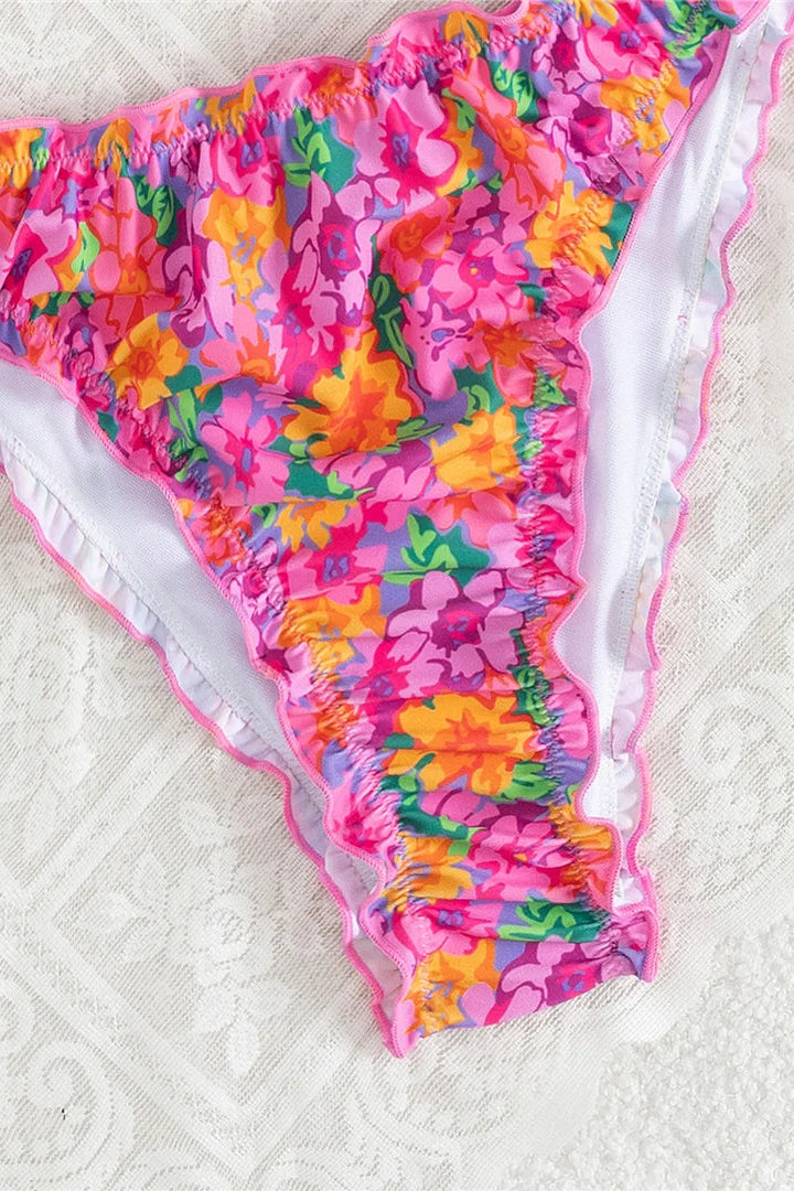 Trendy low-rise bottoms offer a sleek, figure-flattering fit perfect for beach days, tropical vacations, and poolside lounging.
