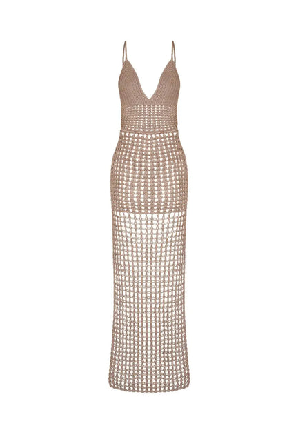 Trendy swimwear 2025 Maxi Dress & Backless Design