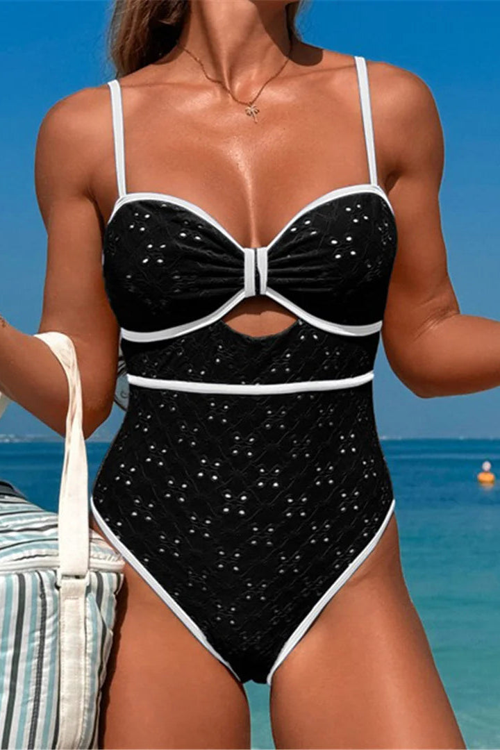dcostaa Cut Out One Piece Swimwear