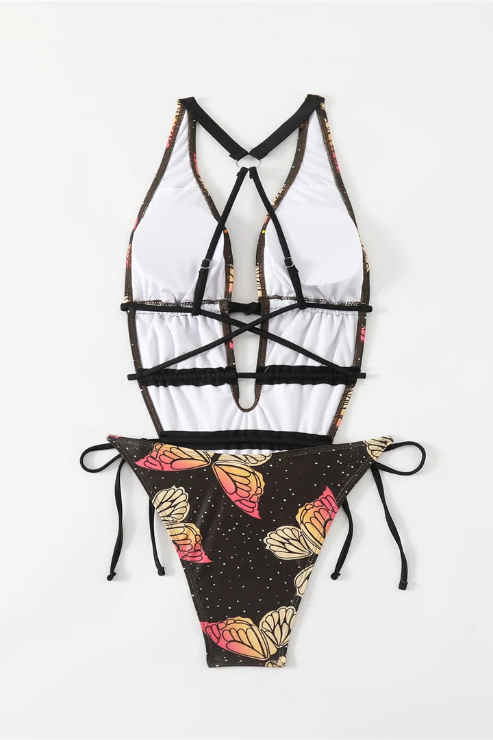 sexy Wrap Around One Shoulder Swimwear